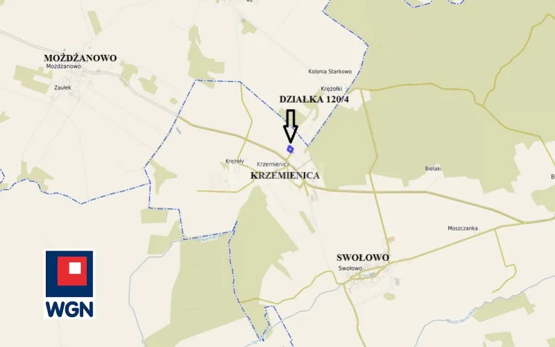 Działka na sprzedaż Krzemienica